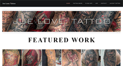 Desktop Screenshot of joelovetattoo.com